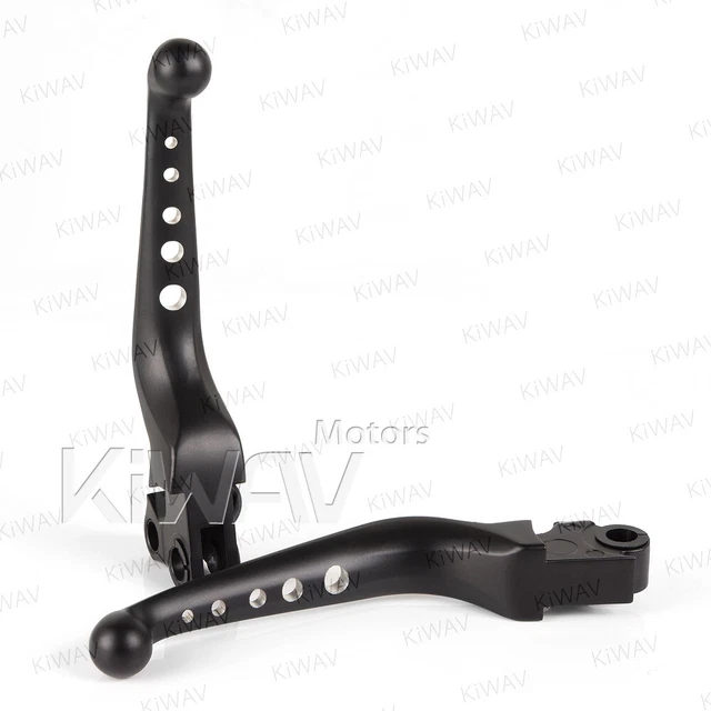 CNC chromé leviers set 10205 pour Harley 1999-2003 Sportster 883 Custom XL883C