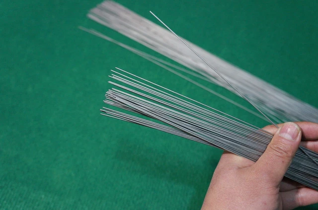 1.2mm Titanium Straight Wire ( .047" x 40" ) Grade 5 Welding 6al-4v bar 200pcs