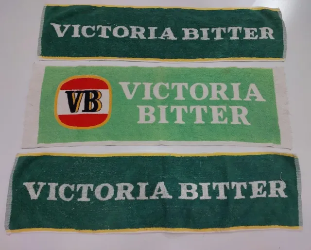Victoria Bitter VB Vintage Bar Runner Towels