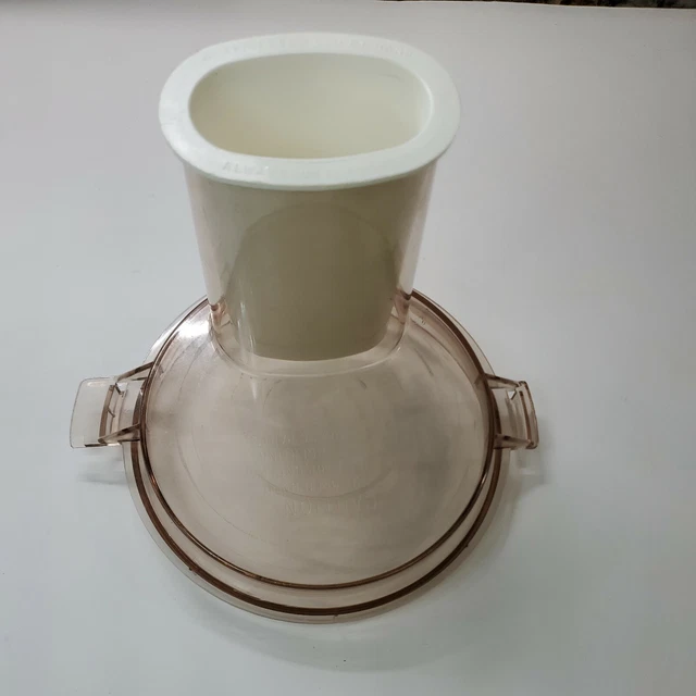 HAMILTON BEACH FOOD Processor Work Bowl Lid Pusher Models 702R 7023
