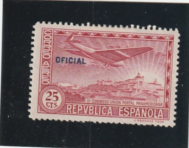 L5192 ESPAGNE , timbre Service Y & T N° 23 de 1931 " congres panaméricai" Neuf *