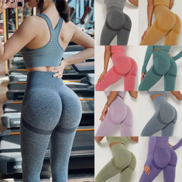 Womens Fitness Leggings, Gym Pants, Sexy Push up Workout Leggings, Training  Fitness Tights, Sports Trousers 