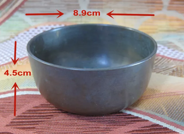 Orig.Used.Japanese Buddhist Bell .Singing Bowl.Copper Buddhist Bell .168g 8.9cm
