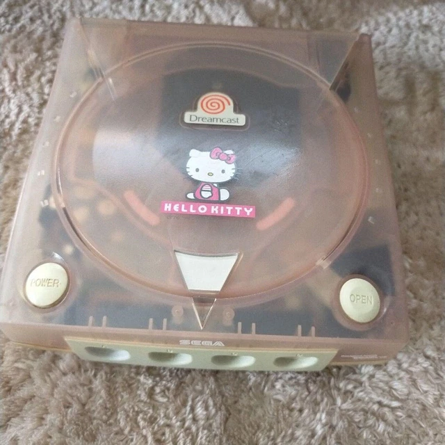 SEGA Dreamcast HELLO KITTY PINK Console only retro games NTSC-J
