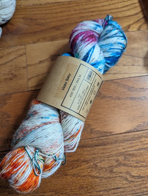 Madelinetosh TML TWEED video baby 420yd sock 90/8/2; SW merino/viscose/nylon