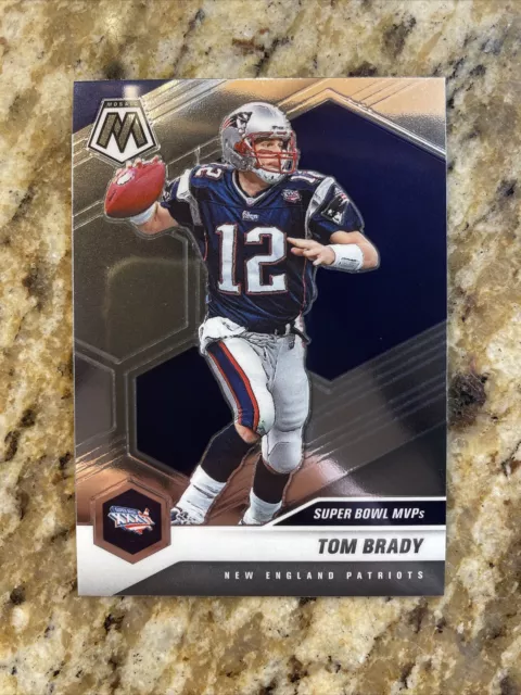 Tom Brady Superbowl MVPs #281 2021 Panini Mosaic Football New England Patriots