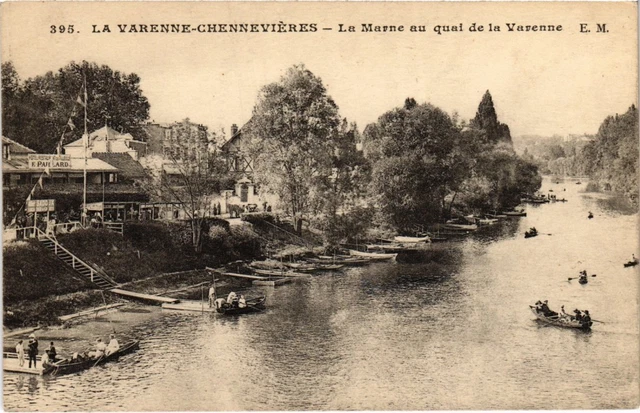 CPA La Varenne La Marne au quai de la Varenne FRANCE (1339538)