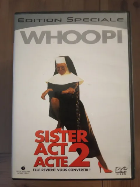 SISTER ACT 2 Whoopi Goldberg - Film DVD comme neuf