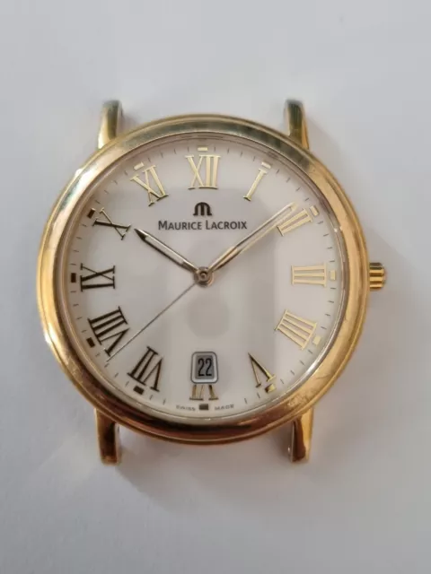 Maurice lacroix sales gold plated g10
