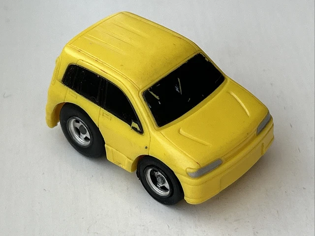 TAKARA CHORO Q 1996 Nissan Cube Z10 Mini MPV Yellow JDM Limited