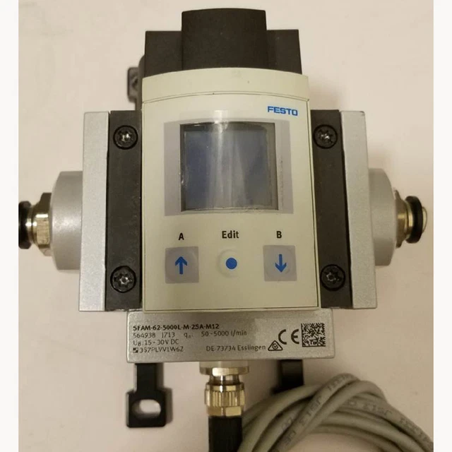 one new for festo SFAM-62-5000L-M-2SA-M12 564938 flow sensor spot stock
