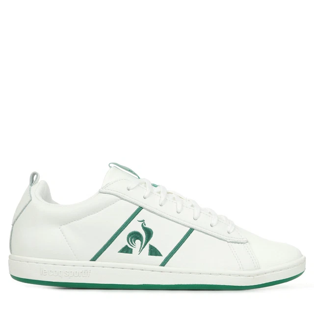 Chaussures Baskets Le Coq Sportif homme Courtclassic Sport Blanc Blanche