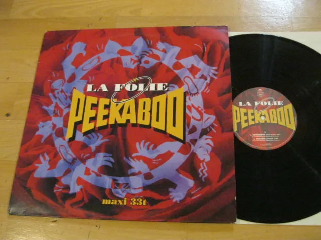 Maxi Single LP La Folie Peekaboo Vinyl Polydor 8511671