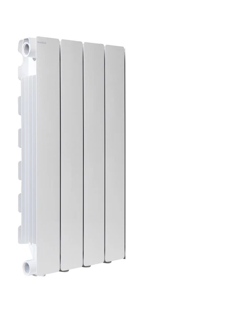 Fondital Hot Water Radiator - European Design, White, Blitz 4-350 4 element