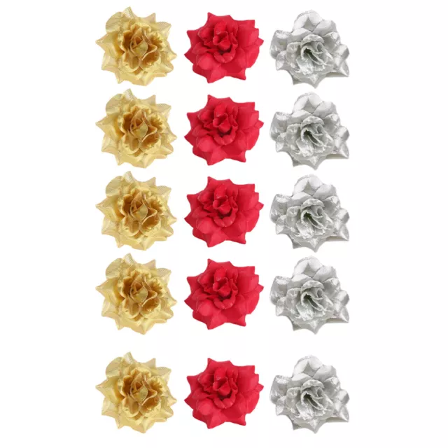 30 Pcs Fausse Fleur Décorations Rose Artificielle De Photo