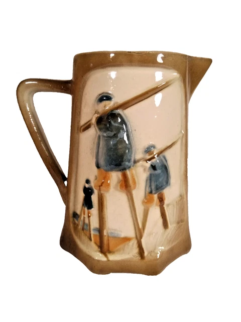 ANCIEN PICHET EN barbotine, décor pommes ST Clément France C19 EUR 15