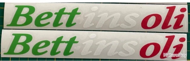 2 Stickers Autocollants Bettinsoli – Italie – Pour Canon De Fusil – Vinyle