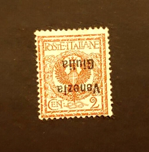 Classic 2C Inversed Surcharge Giulia Venezia Vf Mnh B459.11