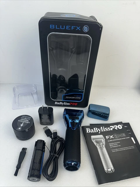 BABYLISSPRO FXONE BLUEFX Double Foil Shaver | FX79FSBL - Read Me