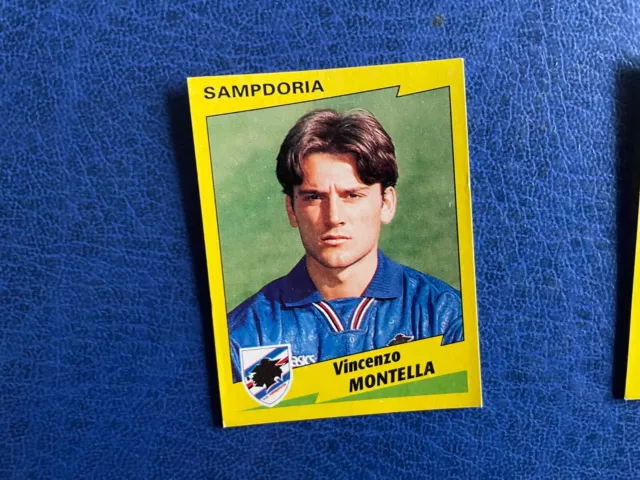 Soccer Sandwiches 1996/97 Sampdoria Montella 319 Original Velina ***