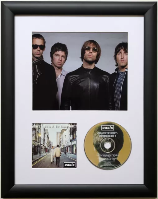 Oasis/Limited Edition/Framed/Photo&CD Presentation/Whats the Story Morning Glory