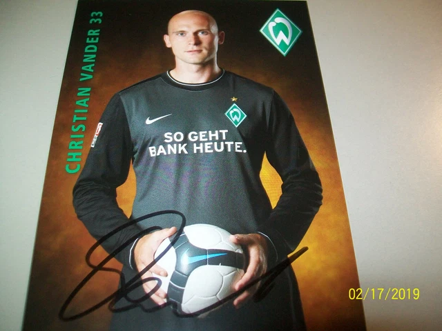 Carte Autographe Uwe Tschiskale Wattenscheid 09 1990-91 - Signée Originale