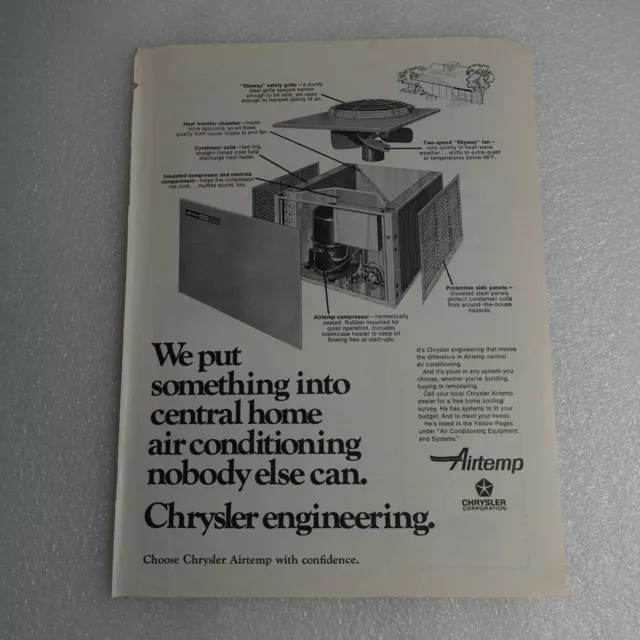 Vintage Print Ad Chrysler Engineering Sports Illustrated Apr 9, 1973