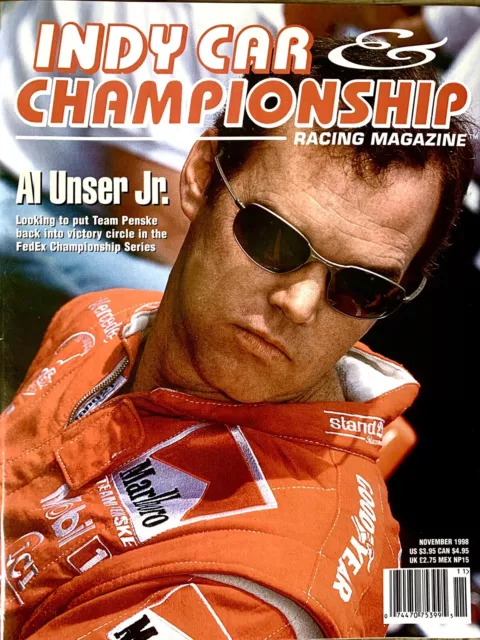 Indy Car Championship Racing Magazine November 1998