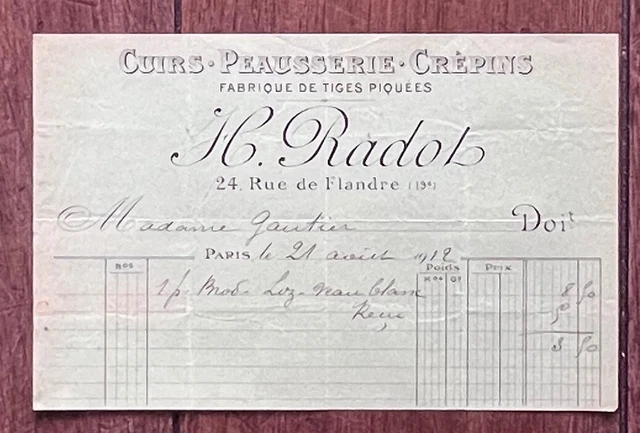 FACTURE 1919 GRANDE BOUCHERIE du COURS THEVENOT NICE illustrée 71 EUR