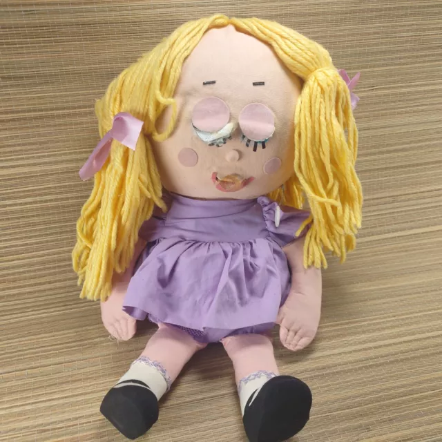 Shrinking violet talking doll on sale