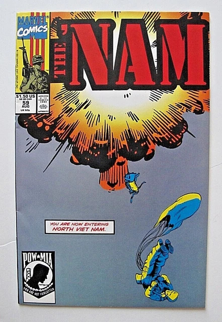 The 'Nam #59 Buff Strike Now Entering North Vietnam 1991 Marvel Comics