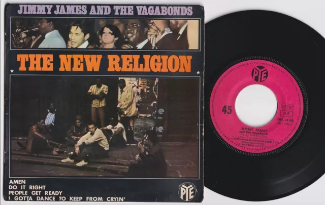 Jimmy JAMES * 1966 MOD R&B Northern SOUL * French EP * Hear It!