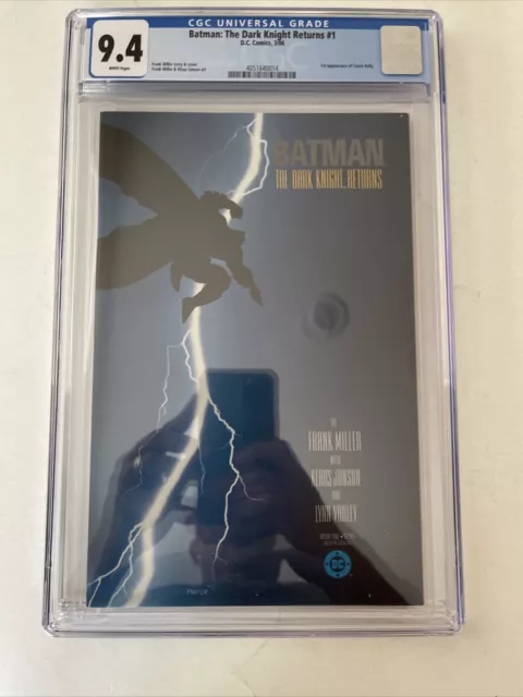 Batman The Dark Knight Returns 1 CGC 9.4 WP DC Comics 1986 1st App Carrie Kelly