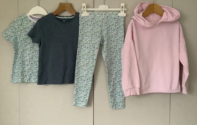 Girls Age 4-5 Years Leggings & Top Set M&S Floral Cotton john lewis pink hoodie