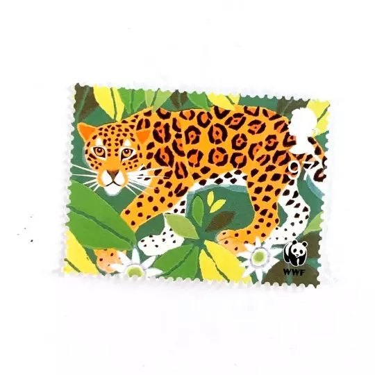 1 x Jaguar UNused GB - 97p Mint mnh Postage Stamp - Higher Value WWF