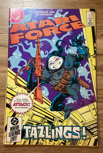 Atari 2600 Atari Force # 1 DC Comics Mini Comic Book Vintage 1982 And 8 12 16 12