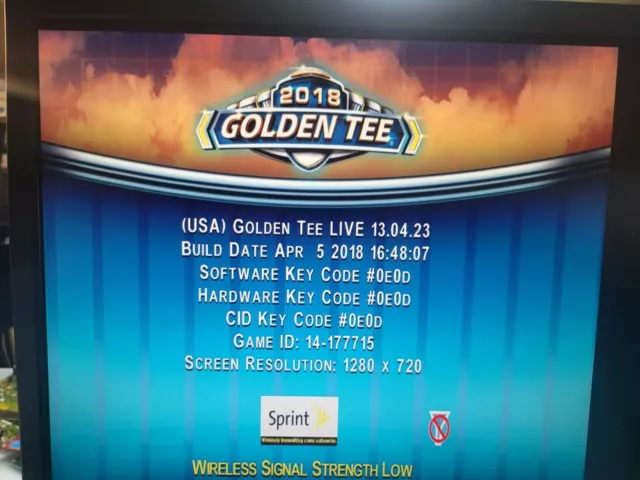 2018 Golden Tee - Nighthawk Arcade Computer - PC  ONLY -Tested -Working