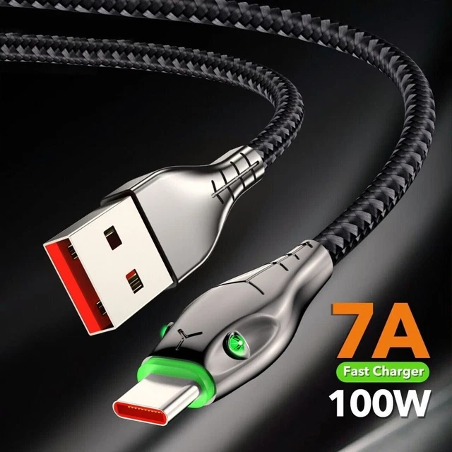 100W TYPE C Fast Charger Cable USB C Fast Charger Cable for Sumsung ...