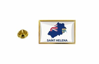 spilla pin pin's spille spilletta bandiera badge carta saint st helena SH