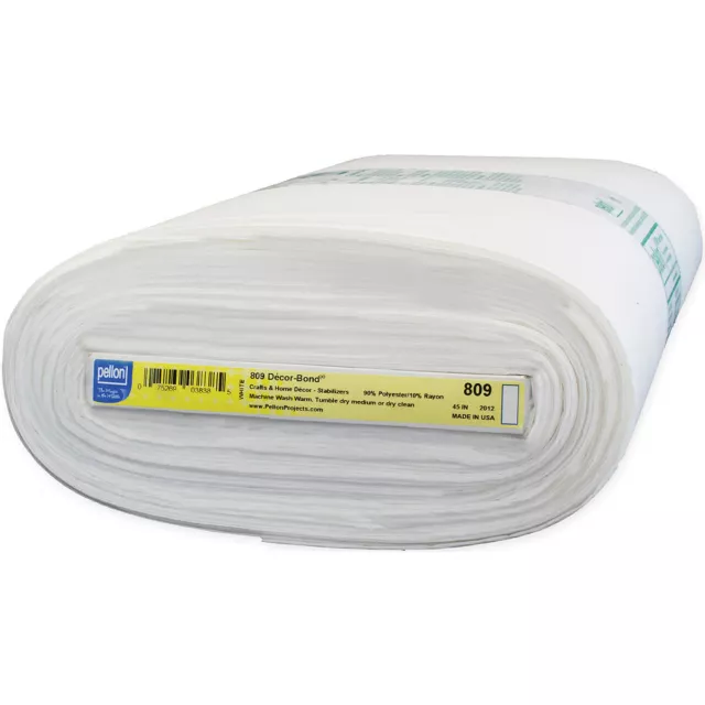 Pellon Decor-Bond Fusible Interfacing-White 44"X25yd 809