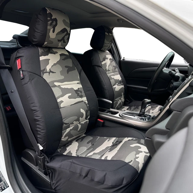 CANVAS SEAT COVERS For Toyota Landcruiser 80 Series Black Sport
