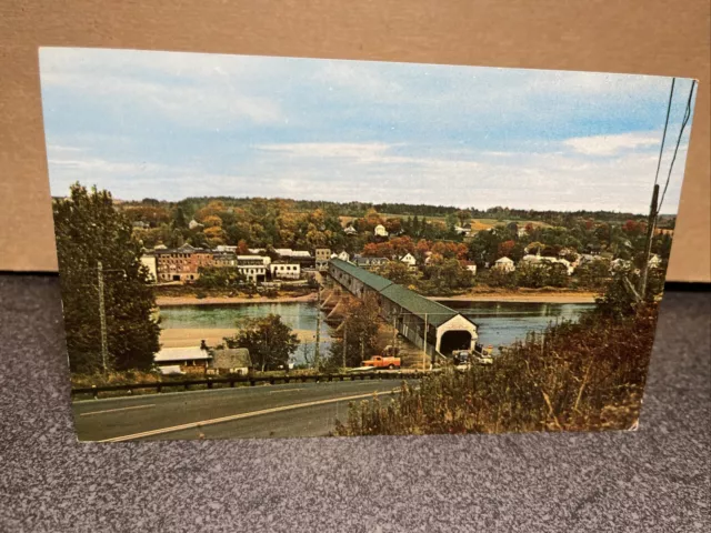 The Longest Covered Bridge In The World Hartland New Brunswick Canada Postcard￼