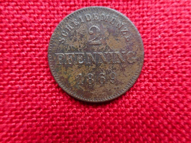 Bayern 2 Pfenning 1869      (29)