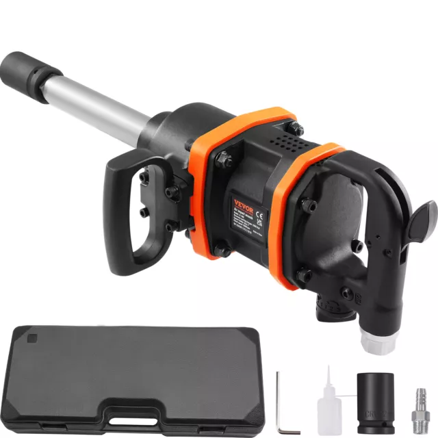 VEVOR 1 Inch Air Impact Wrench Impact Gun Up to 3160ft-lbs Reverse Torque Output