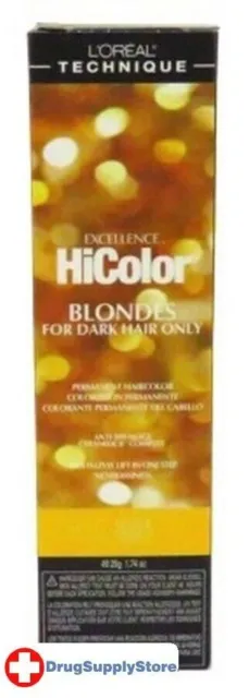BL Loreal Excel Hicolor H15 Tube Golden Ginger 1.74 oz - THREE PACK
