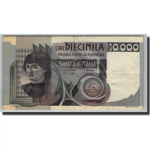 [#600046] Banknote, Italy, 10,000 Lire, 1976-1979, 1978-12-29, KM:106a, EF(40-45