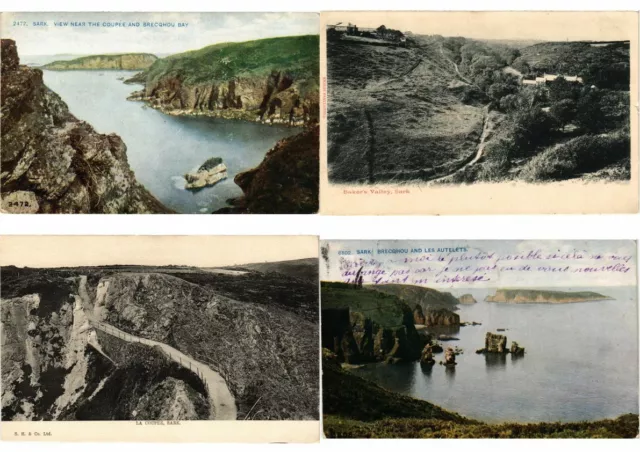 SARK CHANNEL ISLAND 20 Vintage Postcards mostly pre-1940 (L2630)