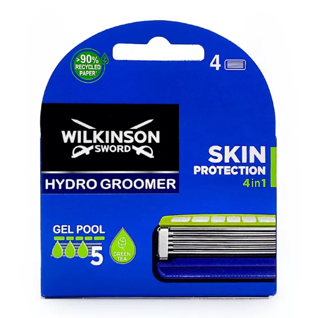 8 x Wilkinson Hydro 5 Groomer Power Select Rasierklingen Ersatzklingen Klingen 2