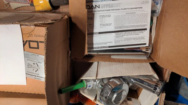 Sloan WES-111 dual-flush flushometers