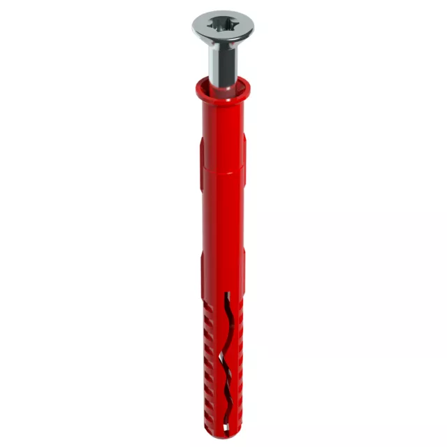 Tasselli telaio TOX tasselli ad stelo lungo facciata SK vite testa svasata omologazione ETA 10 mm